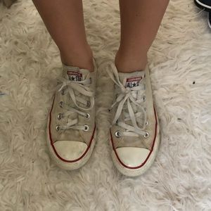 White Converse Chuck Taylor All Star Low Top